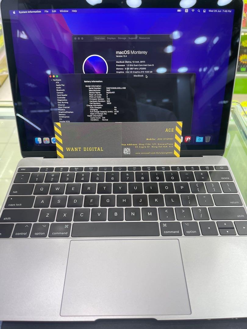 MacBook 1222 2017 Retina Display 1