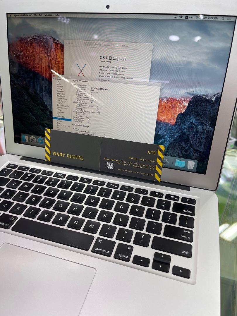 MacBook Air 13” 2015