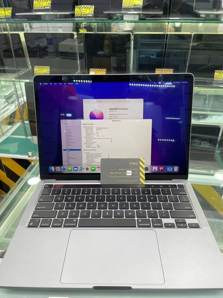 MacBook Pro 13” M1 : 256GB 99% New-1