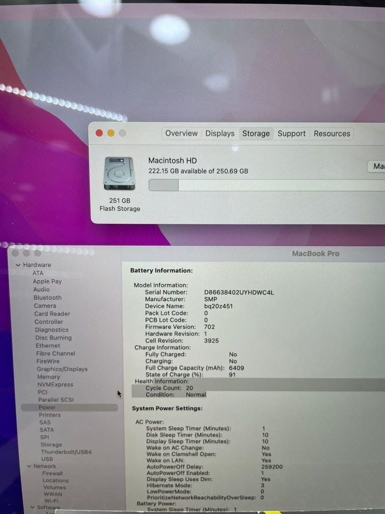 MacBook Pro 15 2016 256GB 95 New 3