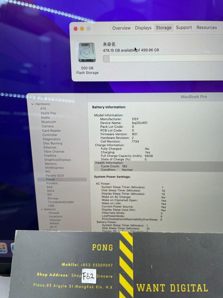 MacBook Pro 15 2018 512GB 90 New 03