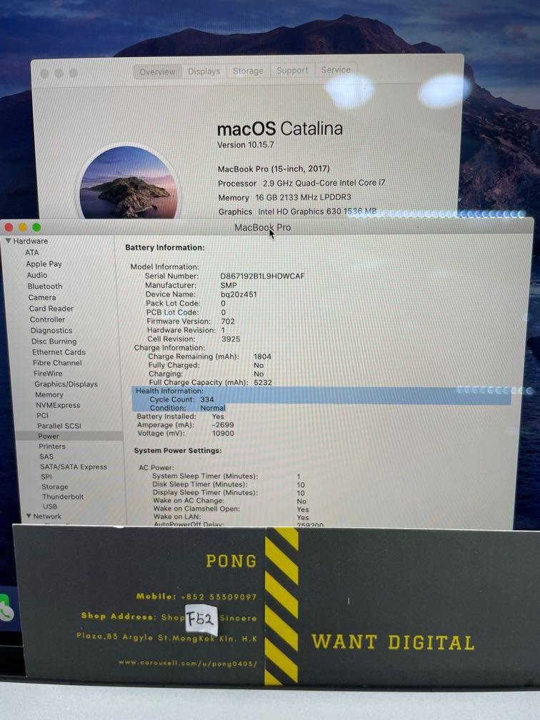 MacBook Pro 15 Touchbar 512GB 2017 2