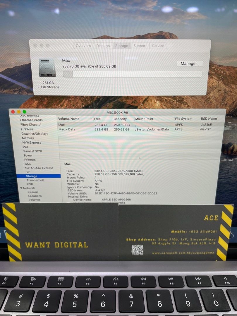MacBook Air 13.3 i3 2020 3