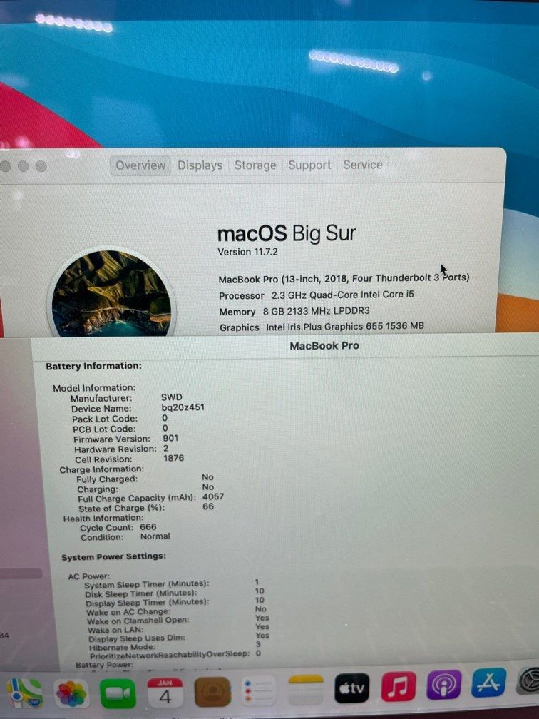 MacBook Pro 13 2018 256GB 95 New 2