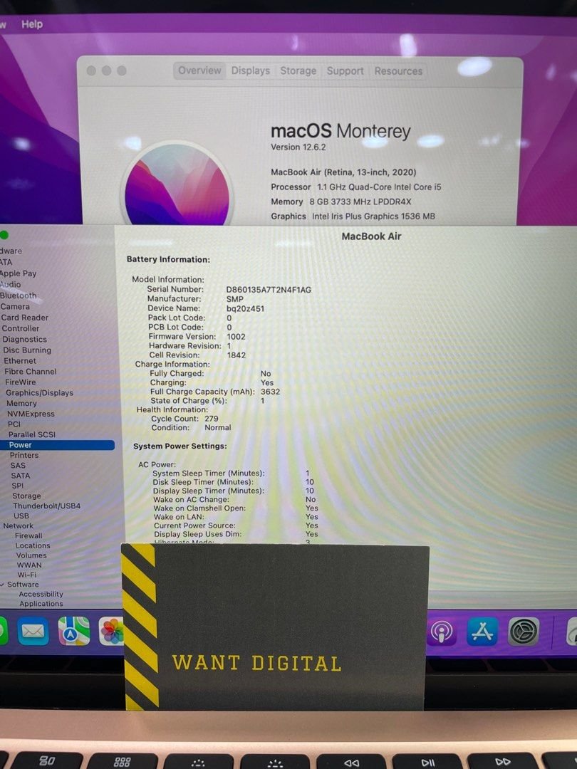 MacBook Air 2020 i5 2