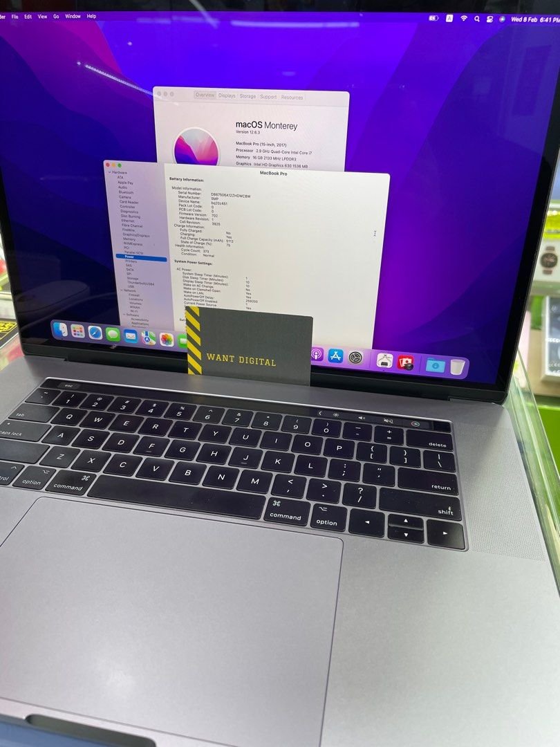 MacBook Pro 2017 15 i7 1