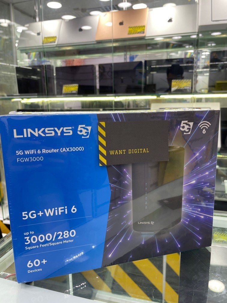 全新行貨 Linksys 5G Router WIFI 6 FGW3000 2