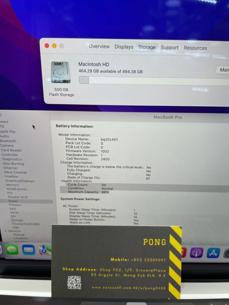 99 New MacBook Pro M1 512GB3