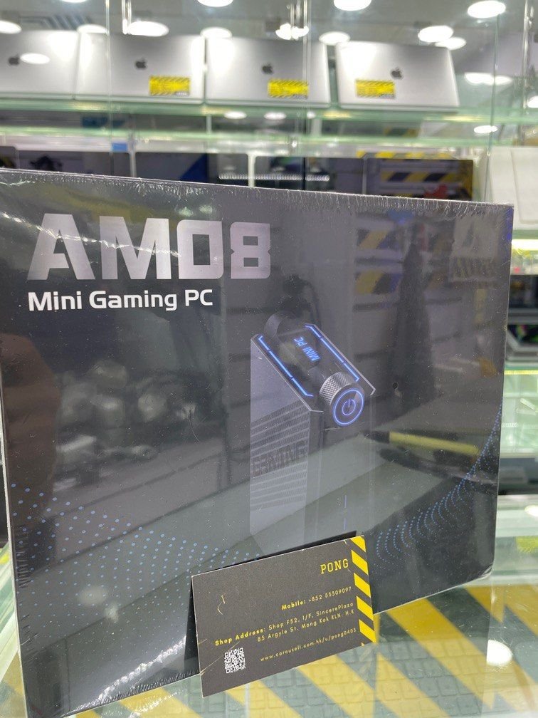 全新 Chatreey AM08 Mini Gaming PC 迷你電競機 Ryzen 9 32GB 1TB1